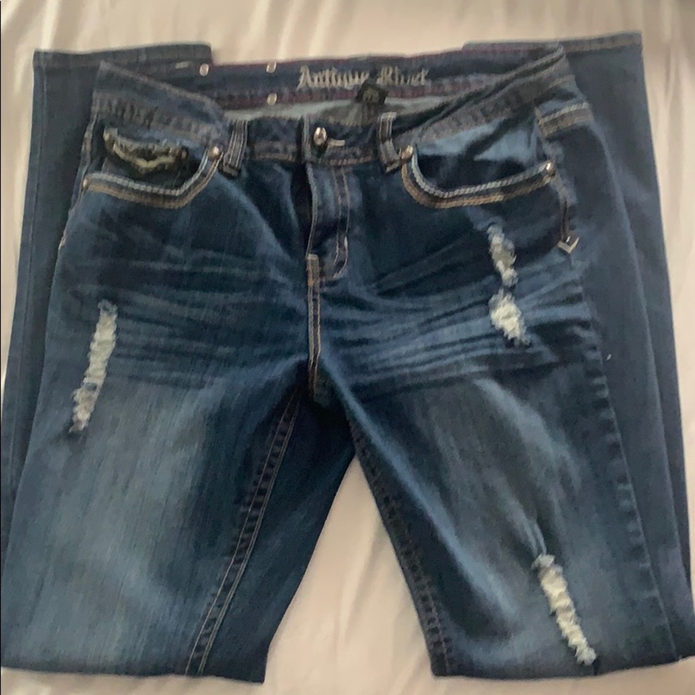Antique Rivet Jeans
